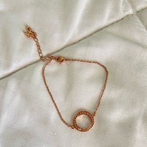 Rose gold bracelet